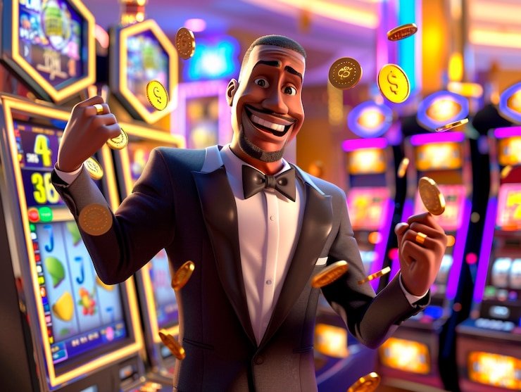 Antarmuka mobile surgaslot menampilkan permainan slot dan fitur turnamen